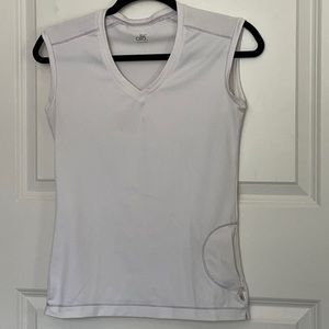 Alo Yoga Coolfit White Tank Top Small